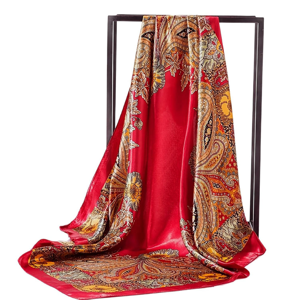 Women’s Elegant Head Scarf – Decorative Hair Bandana